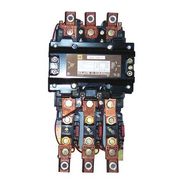 Arrancador Square D 600Vac 270Amp Nema +Opciones, No Clasificado NEMA Rating, 440/480V AC, 3 Polos - 8536SGO1V06
