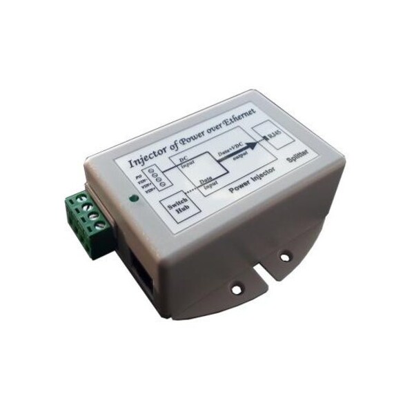 Tycon Systems 9-36V In, 24V19W GigE Pasv PoE, DCDC Conv - TP-DCDC-1224G