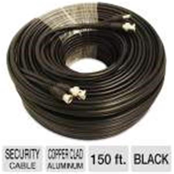 Seqcam SEQ215059 150-Ft. Rg-59 Professional-Quality Cctv Cable Is Ideal For Surveillance Systems - D219-1466