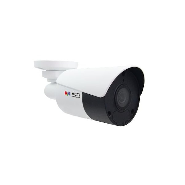 Acti 5MP Mini Bullet with D/N, Adaptive IR, Superior WDR, SLLS, Fixed Lens - Z315