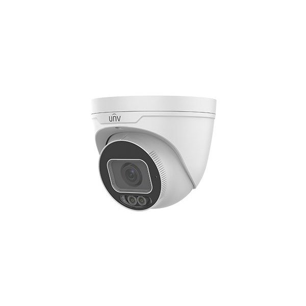 Uniview 8MP WDR Dome Network Camera 4.0mm Fixed, Warm Light, Support SD card - IPC3638SE-ADF40K-WL-I0