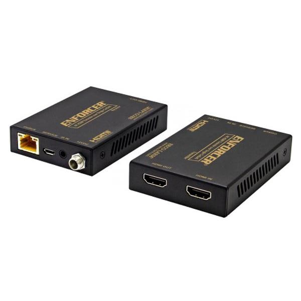 Seco-Larm 4K HDMI over single Cat5e/6. Extends range up to 197ft (60m) over Cat6. Connect HDMI equi - SLM-MVE-AH1E1-42NQ