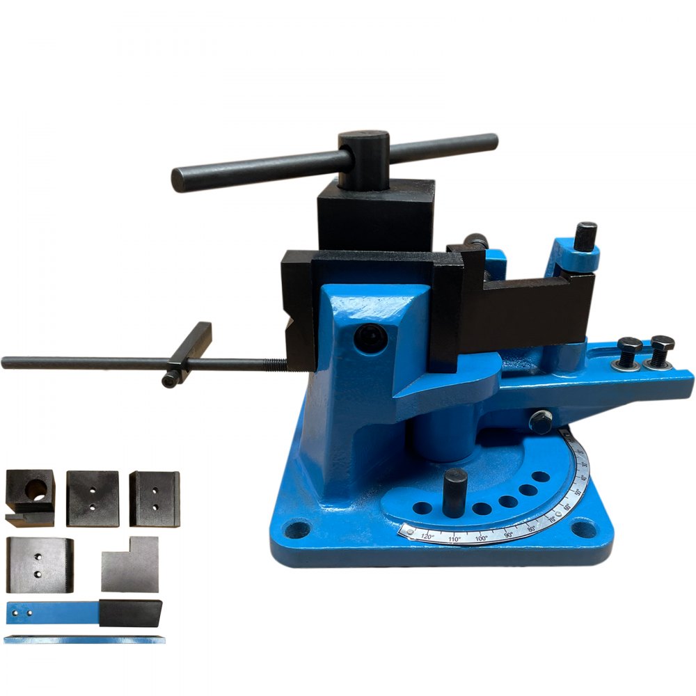 VEVOR UB-100 Manual Flat Steel Universal Metal Rebar Bender Angle Iron 120 Degree Heavy-Duty Metal Rod Bender Hot and Cold With Detachable Bending Lever Strip Steel, Flat Steel, Round Steel - SDWGJWNJDWQJ00001V0