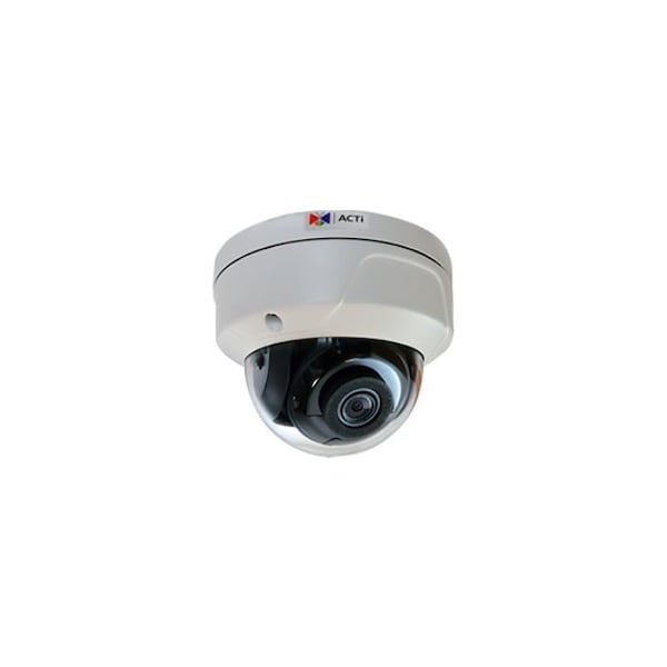 Acti 6MP Outdoor Dome with D/N, IR, Extreme WDR, SLLS, Fixed Lens - A77