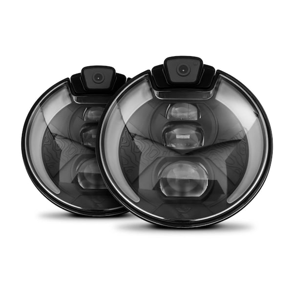 Orfebreria HL5388221 7 ft. Headlight 4K with Wide Angle Camera - OR3022718
