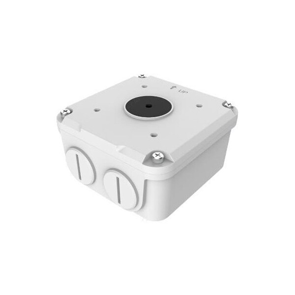 Uniview UVTC6.152.0931, Middle Bullet Junction Box Elegant White, 102.0mm-102.0mm-56.0mm, Casting - TR-JB06-A-IN