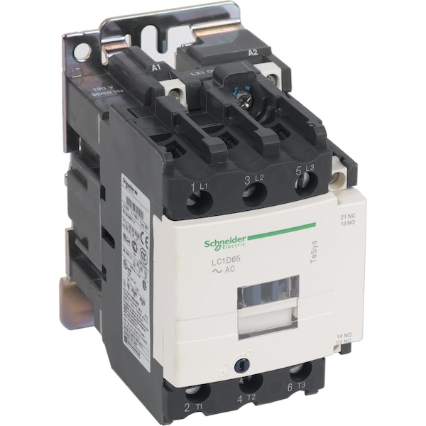 Contacto magnético IEC de Schneider Electric, 3 polos, 240 V CA, 65 A - LC1D65U7