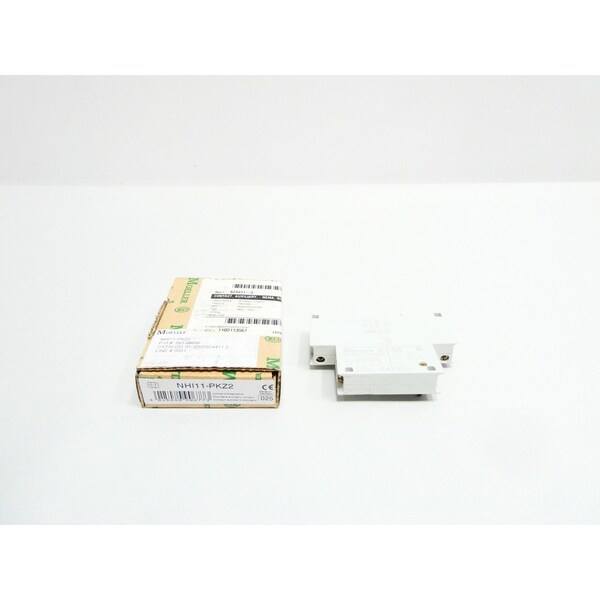 Moeller AUXILIARY 300/600V-AC 250V-DC 0.5/5/10A AMP AC CONTACTOR - NHI11-PKZ2