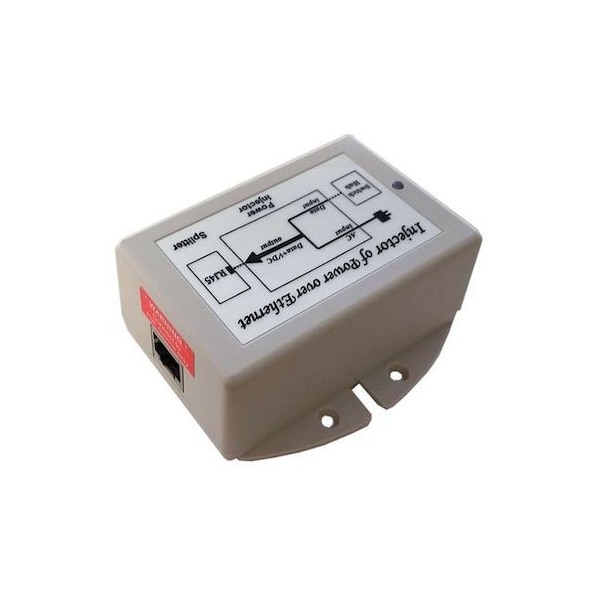 Tycon Systems 120/240VAC, 48V 24W Pasv PoE Inserter - TP-POE-48