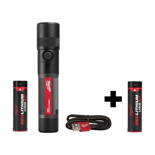 Milwaukee Tool USB Twist Focus Light and USB 3.0 BAT - 2161-21, 48-11-2131