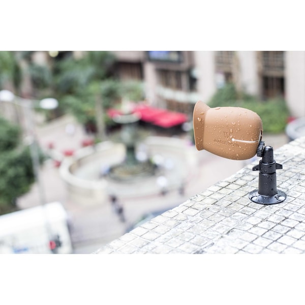 Wasserstein Camera Metal Wall Mount, Adjustable, Indoor/Outdoor, Black, 2PK - MetalMountBlack2USA