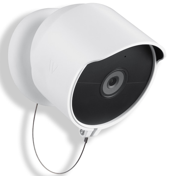 Wasserstein Anti-Theft Mount, for Google Nest Cam Outdoor / Indoor, Battery - NestOut2ThefWhtN