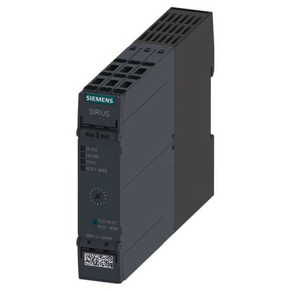 Arrancador magnético compacto de motor con reversión de Siemens, Sin caja, Clasificación NEMA, 24V DC, 3 polos, 1NC/1NO - 3RM12072AA04