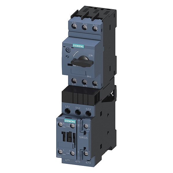Alimentador de carga sin fusible Siemens, 24V DC, 3 polos, 1NC/1NO - 3RA21201KA240BB4