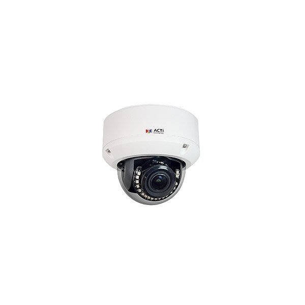 Acti 2MP Outdoor Zoom Dome with D/N, Adaptive IR, Extreme WDR, ELLS, 4.3x Zoom Lens - A85