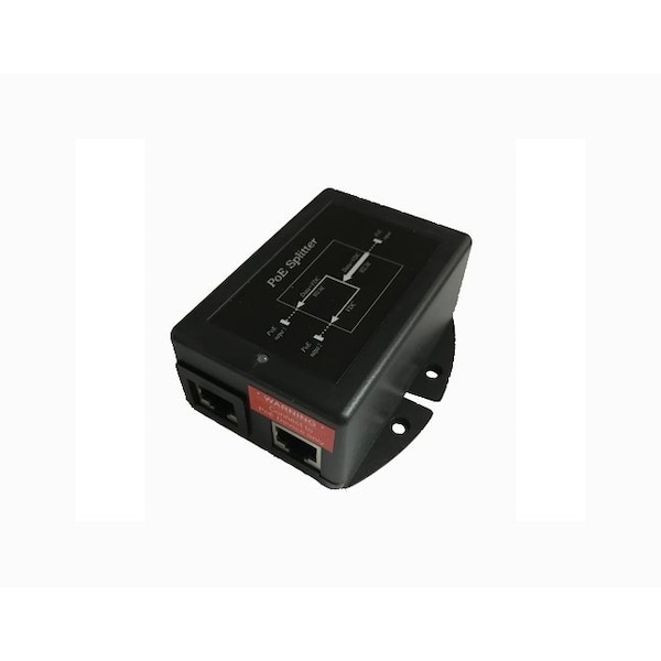 Tycon Systems Splitter, 48V PoEin, GigE 802.3af/Pasv PoE - POE-SPLT-48G-VUB