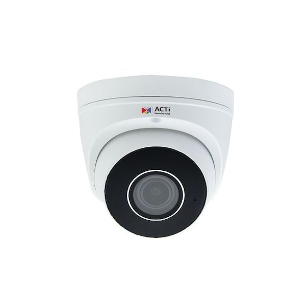 Acti 4MP Outdoor Zoom Dome with D/N, Adaptive IR, Superior WDR, SLLS, 4.3x Zoom Lens - Z87