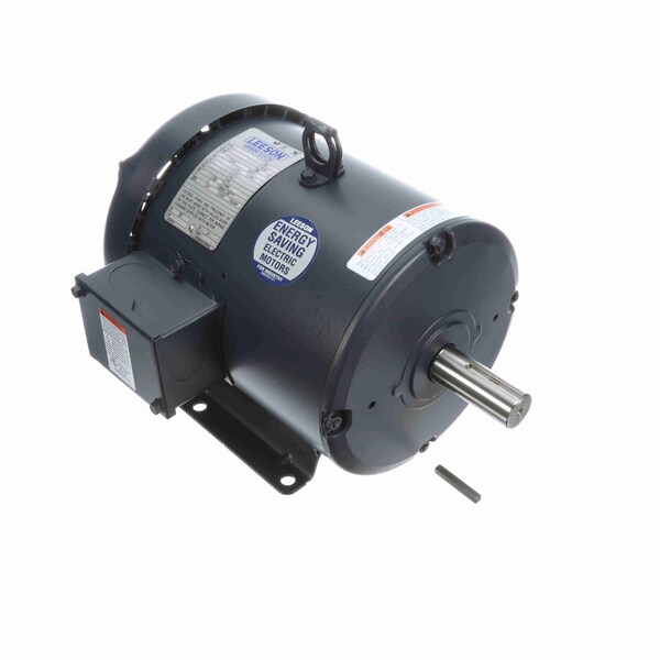 Motor para secador de cultivos Leeson de 10Hp, 1 fase, 3600 RPM, 208-230 V, marco 215Tz, cerrado y enfriado por ventilador (TEFC) - 141394.00