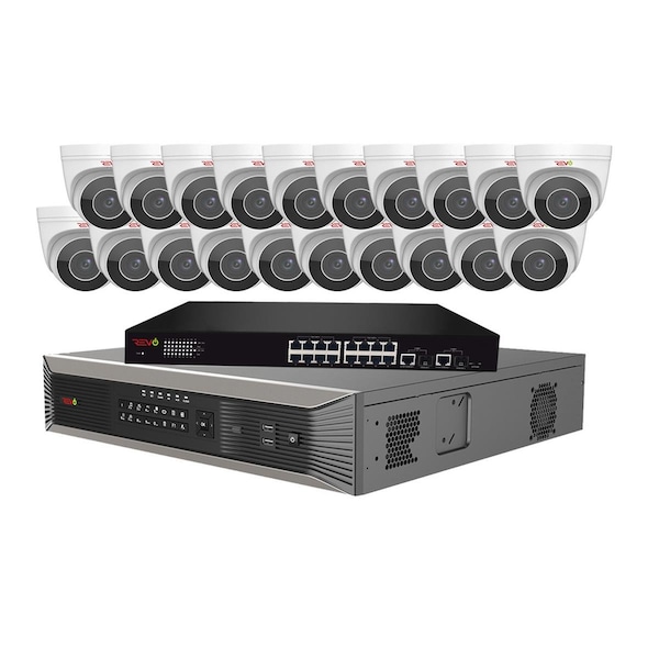 Revo America Ultra HD Plus 32 Channel Surveillance System with 20 Audio Capable Cameras - RUP321BNDL-7
