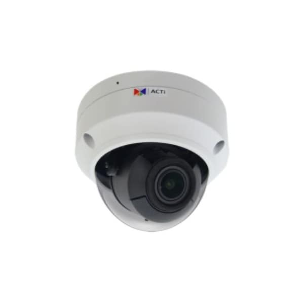 Acti 2MP Outdoor Zoom Dome with D/N, Adaptive IR, Superior WDR, SLLS, 4.3x Zoom Lens - Z85