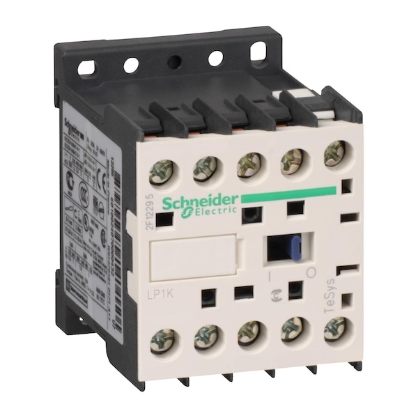 Contactador magnético IEC de Schneider Electric, 4 polos, 12 V DC, 12 A - LP1K12004JD