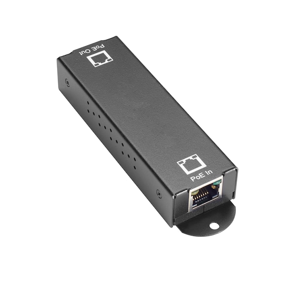Black Box Lpr1100 Series 10/100/1000Base-T Poe+ Ethernet Repeater - 802.3At,  - LPR1111