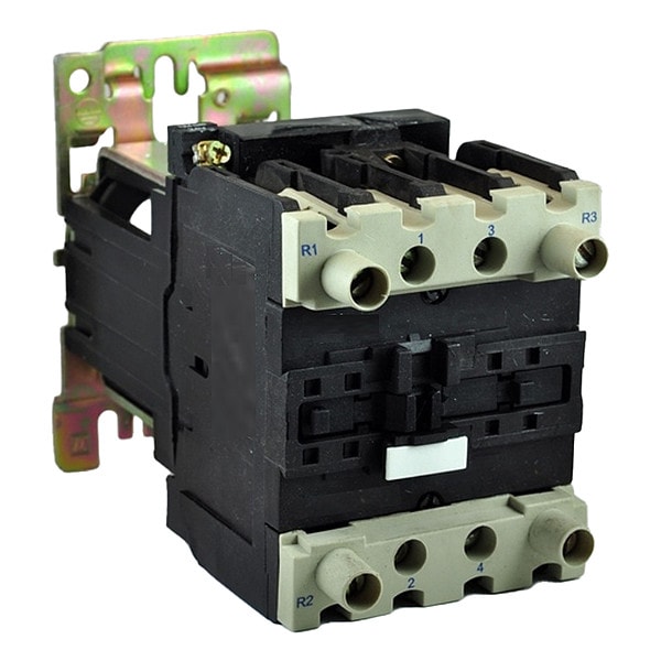 Contactor magnético IEC de Dayton, 4 polos, 24 V DC, 50 A, Reversión: No - 6FZJ0