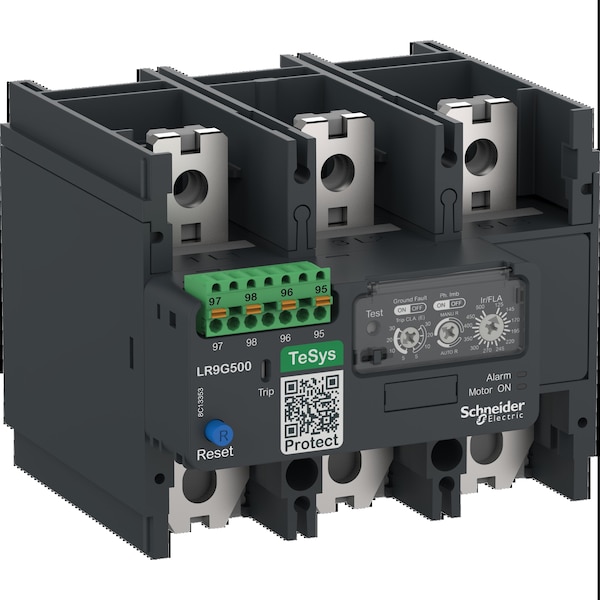 Relé de sobrecarga Schneider Electric, 500V CA, 140 F - LR9G500