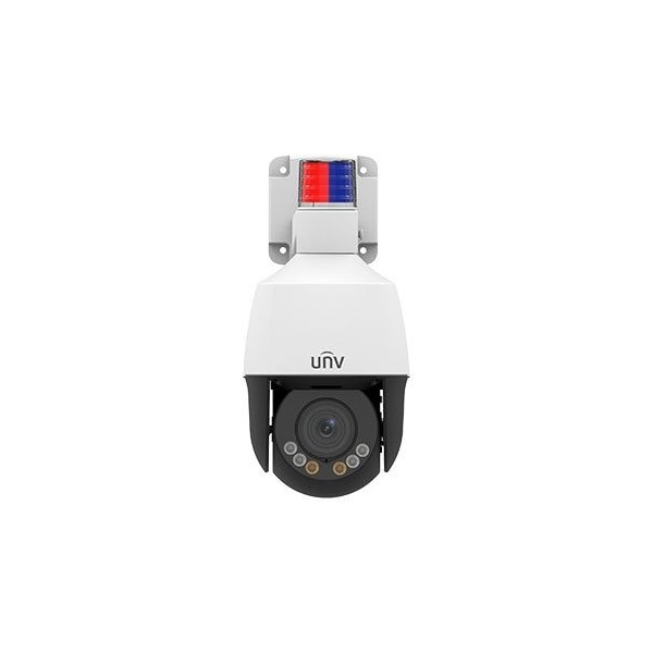 Uniview 5MP Sound-Light Alarm Dome Network Camera Starlight, Electric Zoom - IPC675LFW-AX4DUPKC-VG