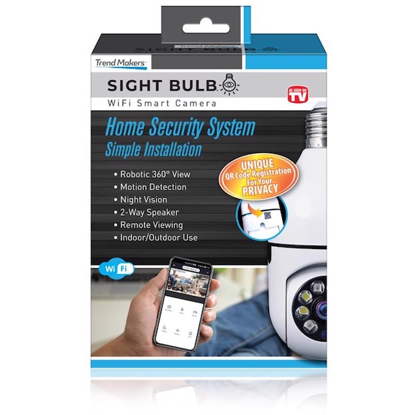 As Seen On Tv SIGHT BULB WIFI WHITE 1PK - 5330503