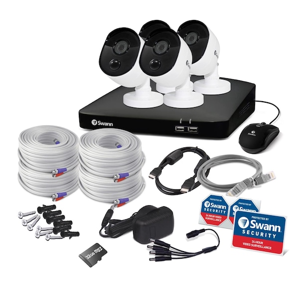Swan DVR SCURTY CAMR SYSTM - SWDVK-446854-US