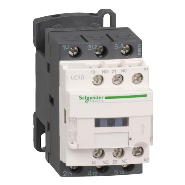 Contactor magnético IEC de Schneider Electric, 3 polos, 48 V CA, 12 A - LC1D12E7