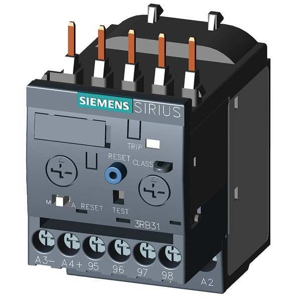 Relevador de Sobrecarga Siemens, 0.10 a 0.40A, 3P, NEMA S00 - 3RB31134RB0