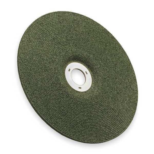Ruedas de centro deprimido 3M, Tipo 27, 7 pulgadas de diámetro, 0.125 pulgadas de grosor, tamaño de agujero de vástago de 5/8"-11, Cerámica - 60440098188