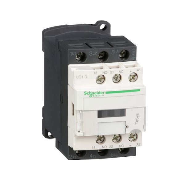 Contactador Magnético IEC de Schneider Electric, 3 Polos, 125 V DC, 9 A - LC1D09GD