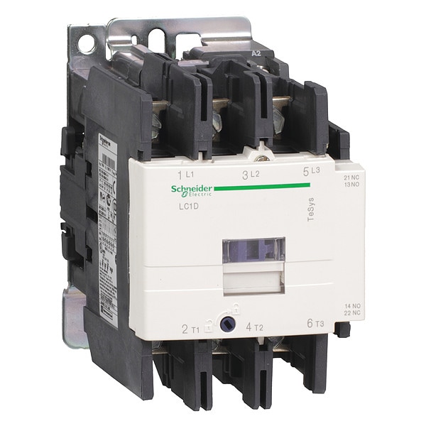 Contactor magnético IEC de Schneider Electric, 3 polos, 110 V CA, 95 A, Reversión: No - LC1D95F7