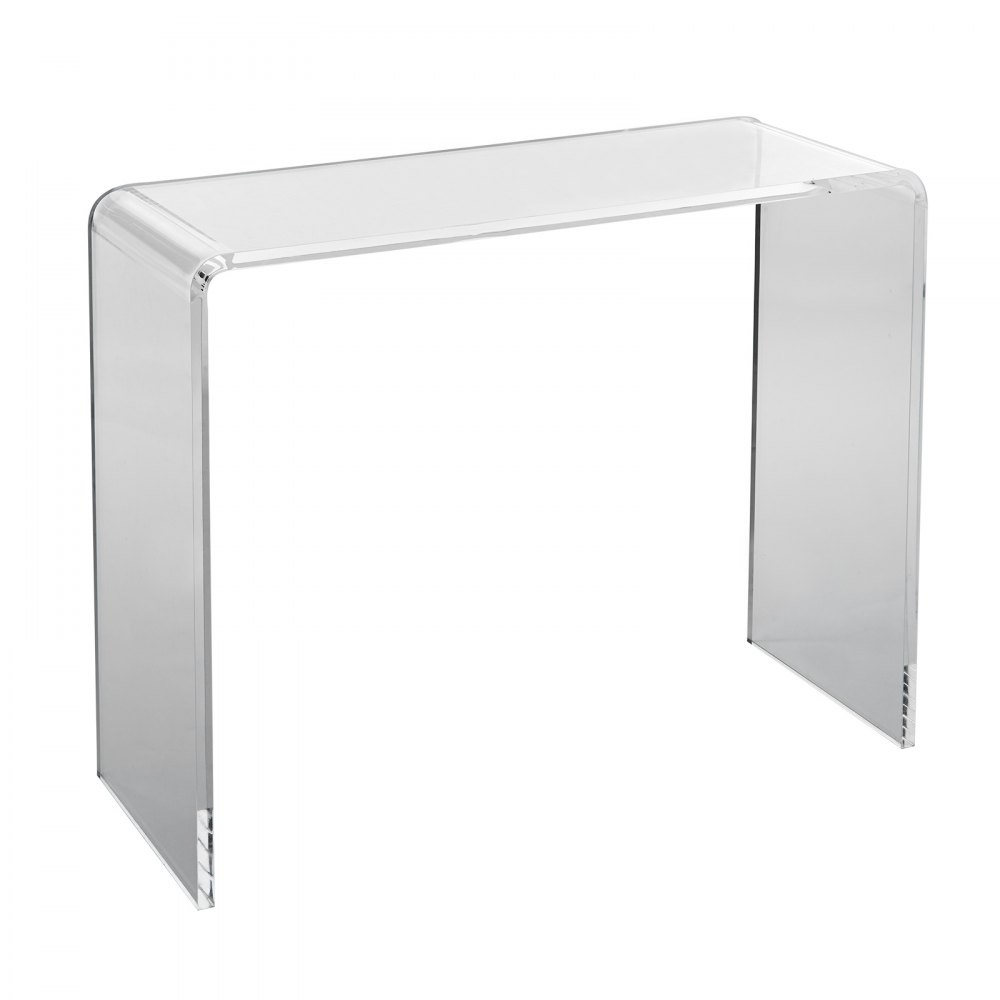 VEVOR Acrylic Console Table, Clear Acrylic End Table, Transparent Acrylic Side Table 38.2x15x29.3 inch, for Foyer, Living Room, Dining Room - YKLXTXTMSDGUU9Y65V0