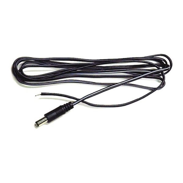 Vitek Flying Power Lead, Rubber, 2.1mm Plug, Blk - VT-ME1724101