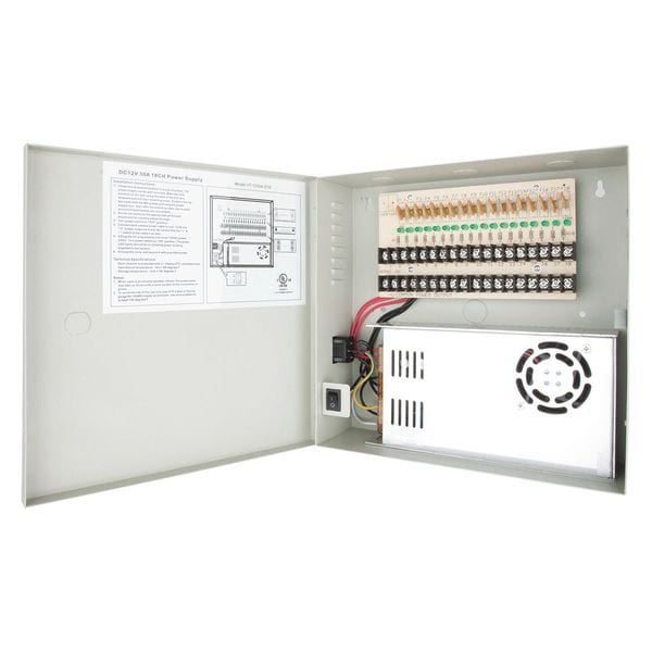 Vitek Power Supply, Output 12VDC, VA Rating 360 - VT-1230A-D18