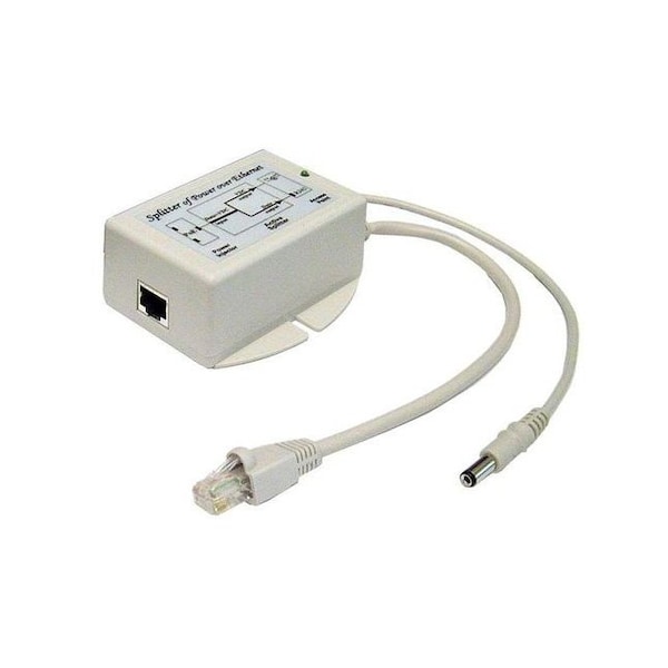 Tycon Systems GigE Splitter, 802.3at PoE to 12V 25W Out - POE-SPLT-4812G