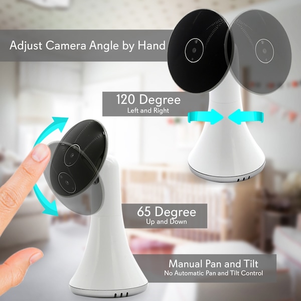 Serenelife Video Baby Monitor-1.5-Inch Lcd - SLBCAM550