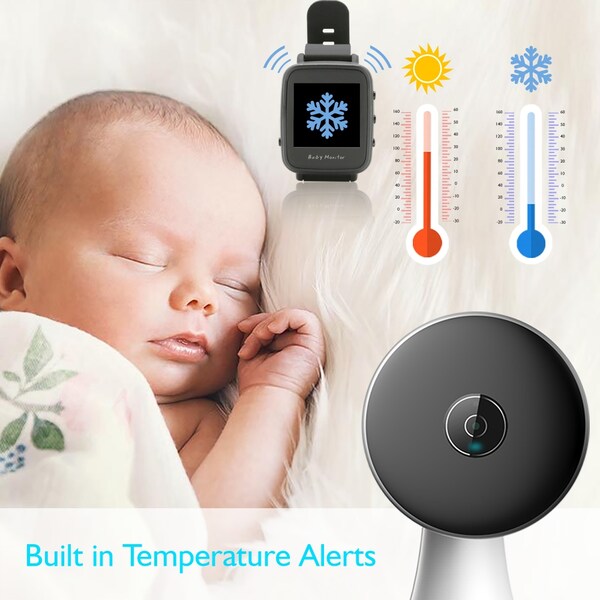 Serenelife Video Baby Monitor-1.5-Inch Lcd - SLBCAM550