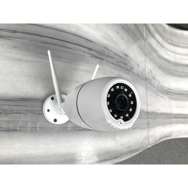 Amaryllo Athena Biometric Outdoor Wi-Fi Security Camera - ACR1501R81AWH