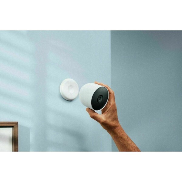 Google Nest Cam Pro, IndoorOutdoor Battery Powered Camera, SnowWhite - GOOGA02276-US