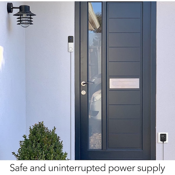 Wasserstein Power Supply Adapter, for Wyze, Nest, Eufy, Arlo Essential Video Doorbells - NestHello18VUSA