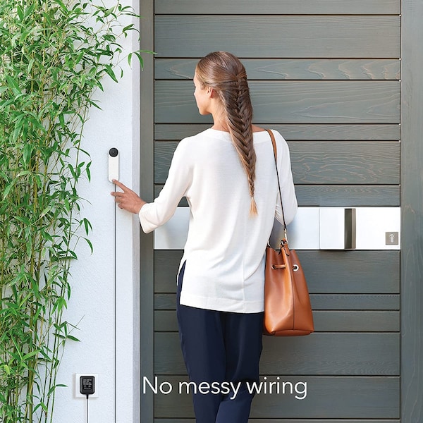 Wasserstein Power Supply Adapter, for Wyze, Nest, Eufy, Arlo Essential Video Doorbells - NestHello18VUSA