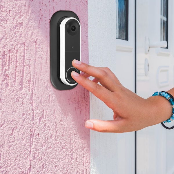 Wasserstein Doorbell Wall Plate, for Arlo Essential Wire-Free Video Doorbell - ArloEssDBWallPlateUS