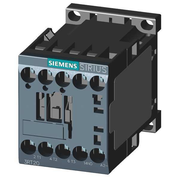 Contactador Magnético IEC de Siemens, 3 Polos, 24 V DC, 7 A, Reversibles: No - 3RT20151BB41