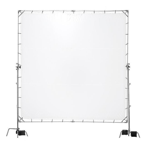 Fotodiox Fotodiox Sun-Scrim-Giant-12x12 12 x 12 ft. Pro Studio Solutions Giant Sun Scrim - Collapsible Frame Diffusion Kit with Carry Bag - Sun-Scrim-Giant-12x12