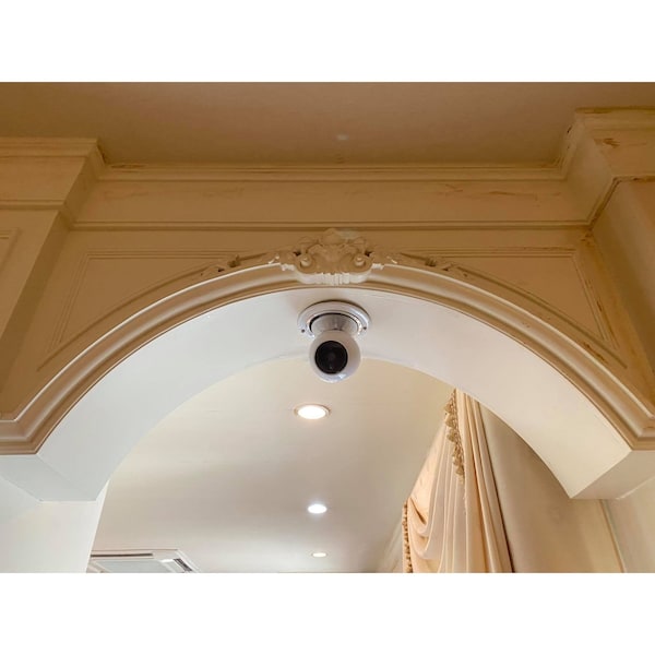 Amaryllo Zeus Biometric Auto Tracking Indoor E26 Light Bulb Wi-Fi Security Camera - ACR1501R23WHE26C1
